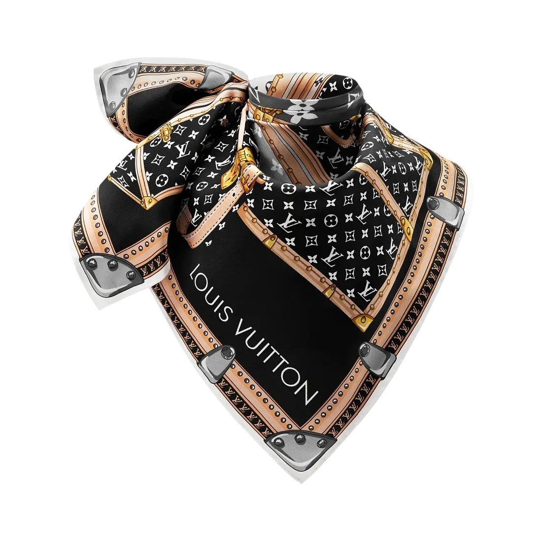 Louis Vuitton Платок-каре Let's Go Black - фото 3