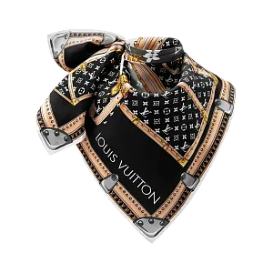 Louis Vuitton Платок-каре Let's Go Black - фото 3