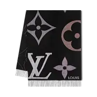 Louis Vuitton Шарф The Ultimate Black - фото 1