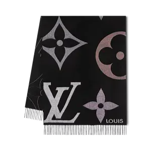 Louis Vuitton Шарф The Ultimate Black - фото 1