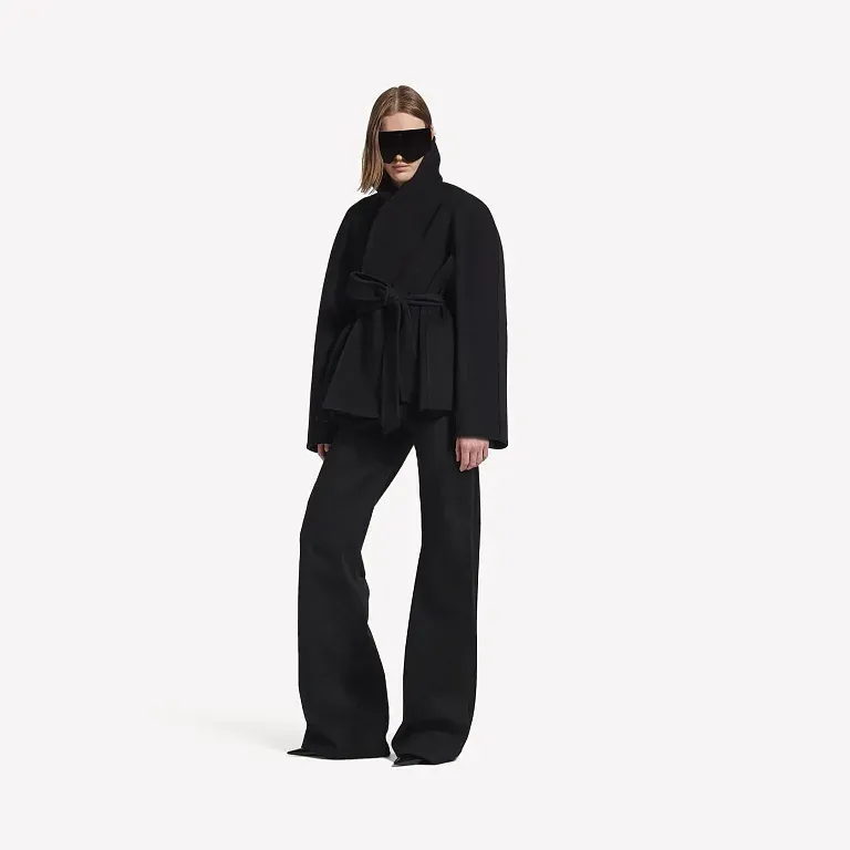 Пальто-накидка Balenciaga - фото 2