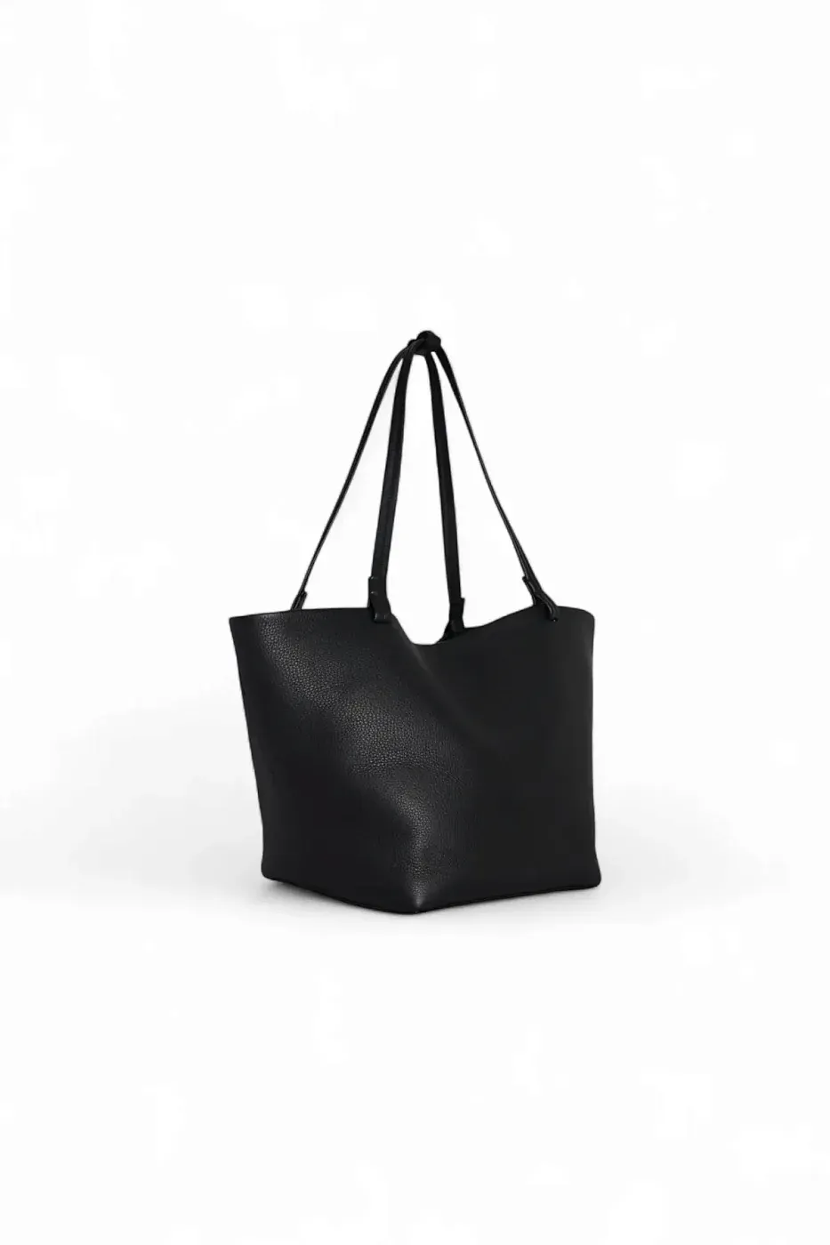 The Row Сумка Park Tote Three Black из кожи Black - фото 3