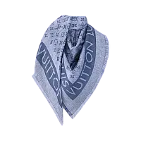 Louis Vuitton Шаль Lock And Go Denim Bleu Denim Dark - фото 1