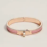 Hermès Браслет Mini Clic Kelly Rose Beaute - фото 1