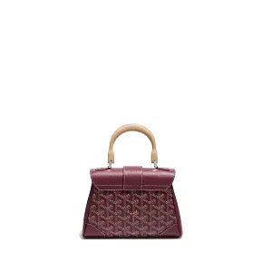 Goyard Мини-сумка Saigon Souple Burgundy - фото 2