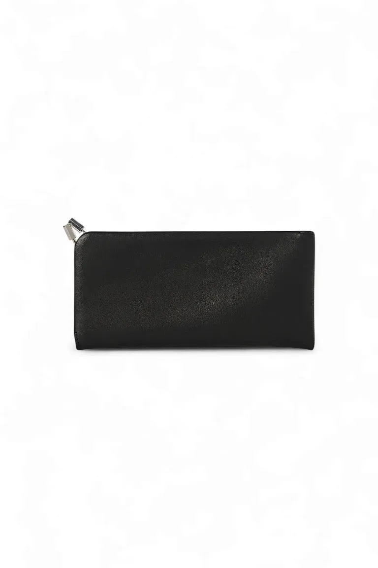 Футляр для солнцезащитных очков Clasp Black из кожи The Row Black - фото 1
