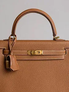 Hermès Сумка Kelly 25 Gold Togo Gold Hardware - фото 3