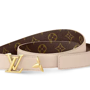 Louis Vuitton Двухсторонний ремень Pretty 30 мм Beige - фото 2