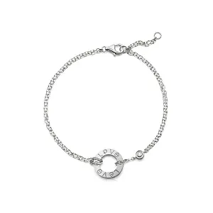 Cartier Браслет Love on chain, 2 diamonds Men - фото 1
