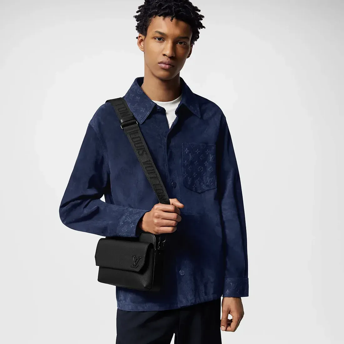 Louis Vuitton Мессенджер Fastline Black - фото 2
