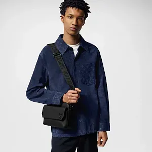 Louis Vuitton Мессенджер Fastline Black - фото 2