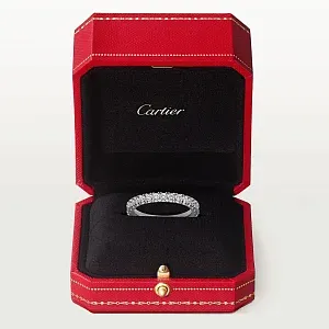 Cartier Обручальное кольцо с бриллиантовым паве Etincelle de 2,6 мм Platinum - фото 3