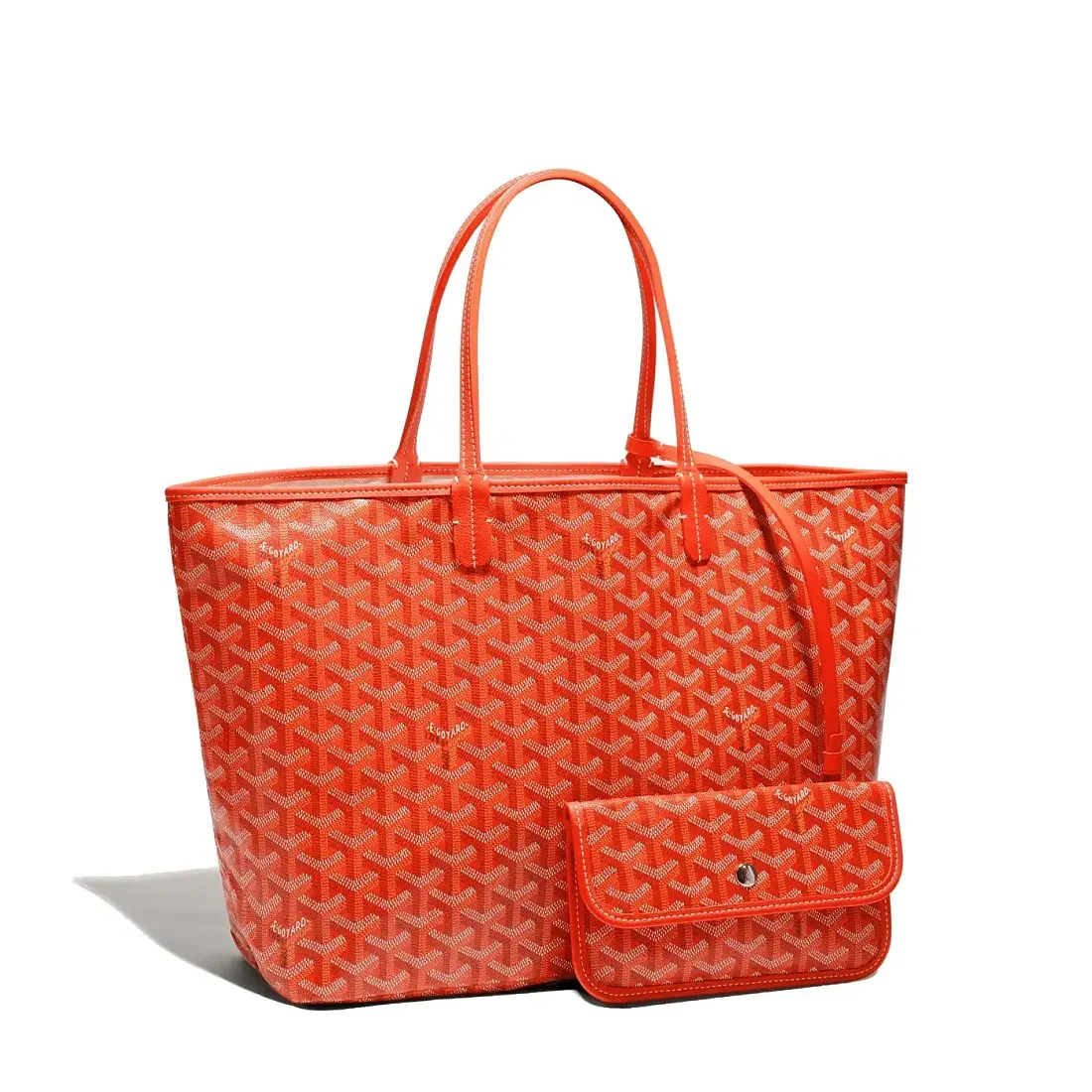 Goyard Сумка-тоут Saint Louis PM Orange - фото 3