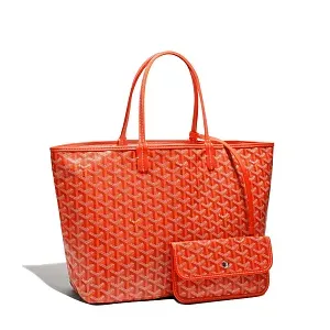 Goyard Сумка-тоут Saint Louis PM Orange - фото 3