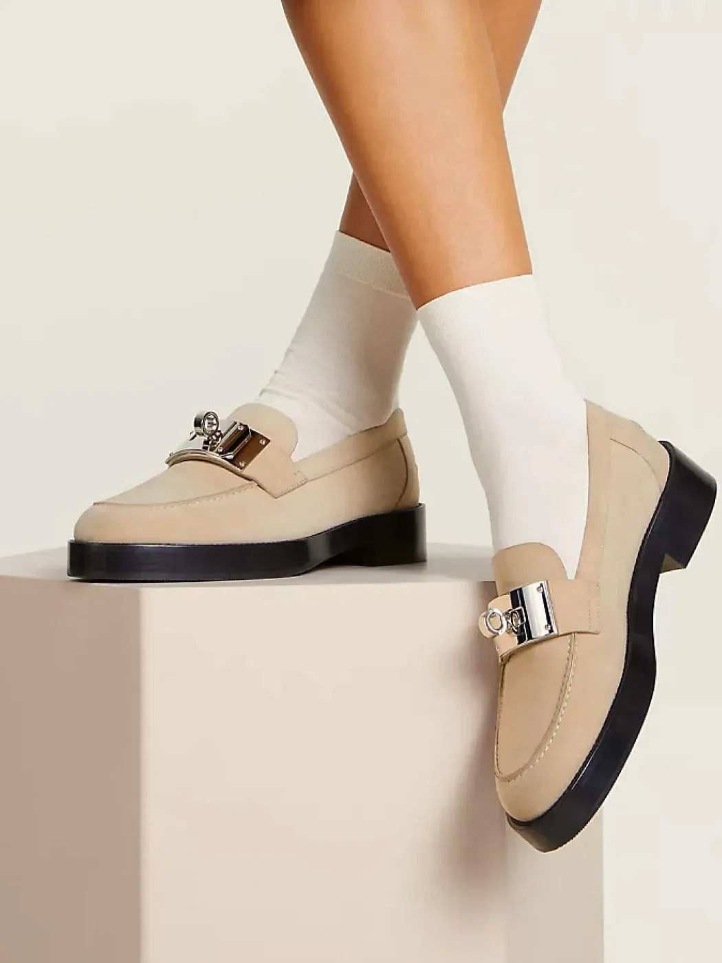Hermès Лоферы Hot Beige Camel - фото 2