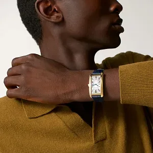 Cartier Часы Tank Americaine watch Men - фото 2
