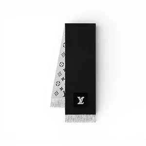 Louis Vuitton Шарф Blizzard Black - фото 1