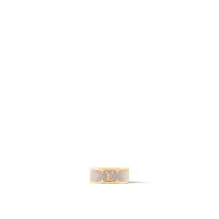 Louis Vuitton Кольцо Nanogram Enamel Marron Clair - фото 1