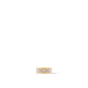 Louis Vuitton Кольцо Nanogram Enamel Marron Clair - фото 1