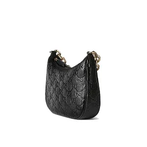 Gucci Маленькая сумка на плечо GG Black - фото 3