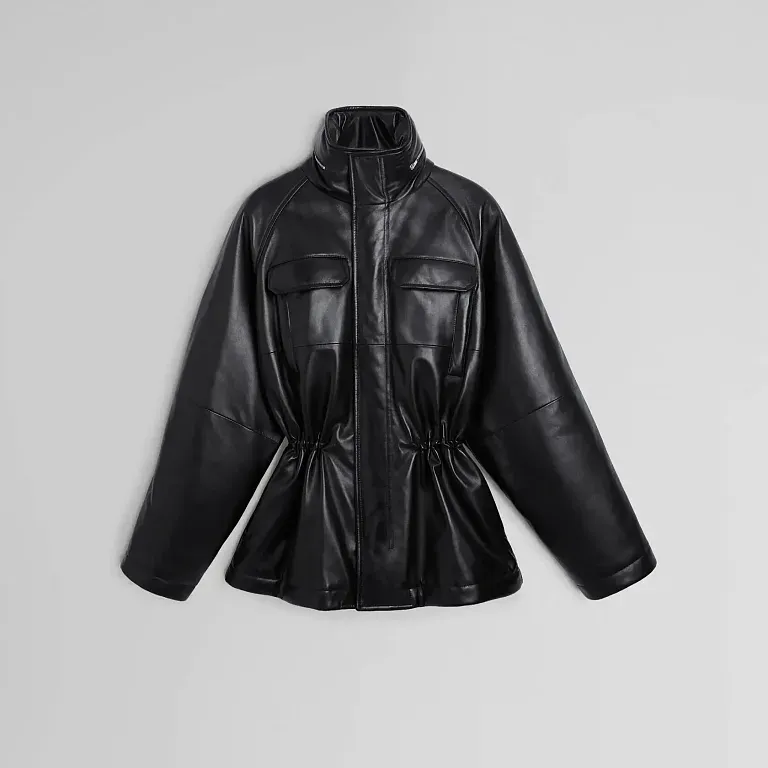 Стеганая куртка с собранной талией Phoebe Philo - фото 1