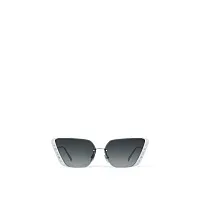 Louis Vuitton Солнцезащитные очки Moon Metal Cat Eye Silver Black - фото 1