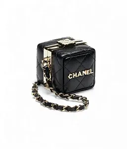 Chanel Брелок для сумочки Black - фото 3