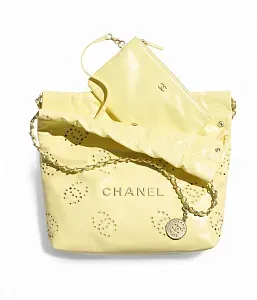 Chanel Сумка Mini 22 Jaune Clair - фото 3