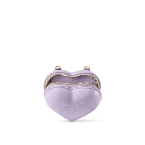 Louis Vuitton Сумка Keep My Heart Glossy Lilac - фото 3