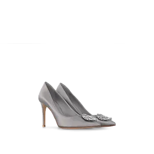 Louis Vuitton Туфли Met на каблуке Gray - фото 1