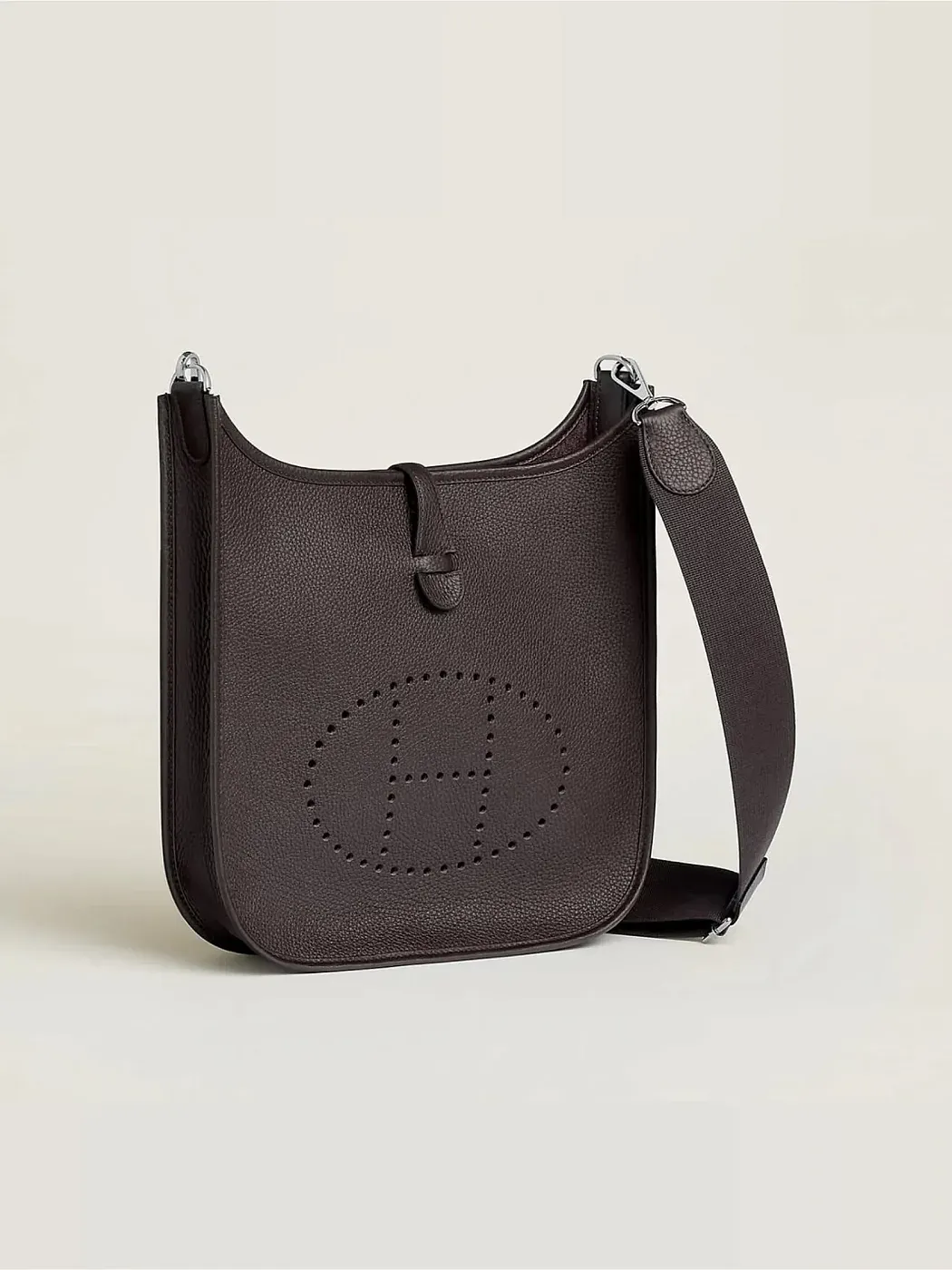 Hermès Сумка Evelyne 29 Macassar Clemence Palladium Hardware - фото 2
