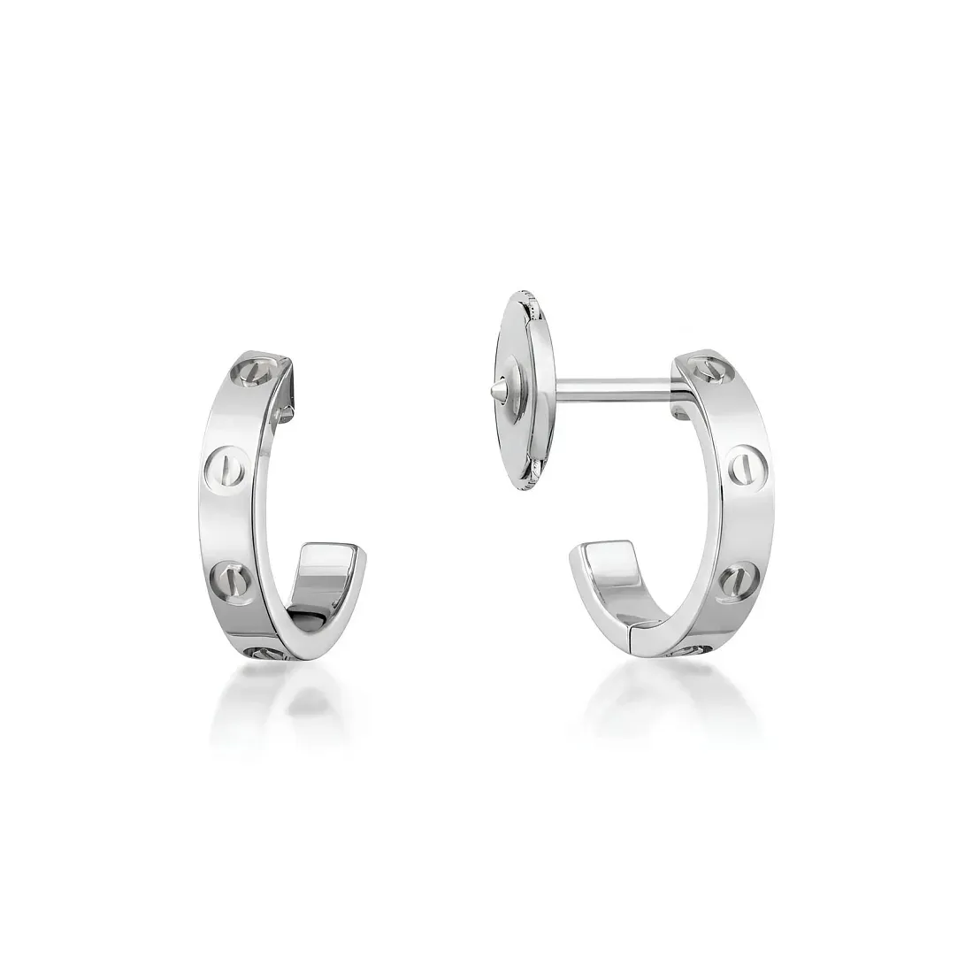 Cartier Серьги Love hoop earrings, small model - фото 3