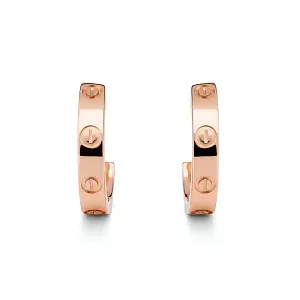 Cartier Серьги Love hoop earrings, small model - фото 1