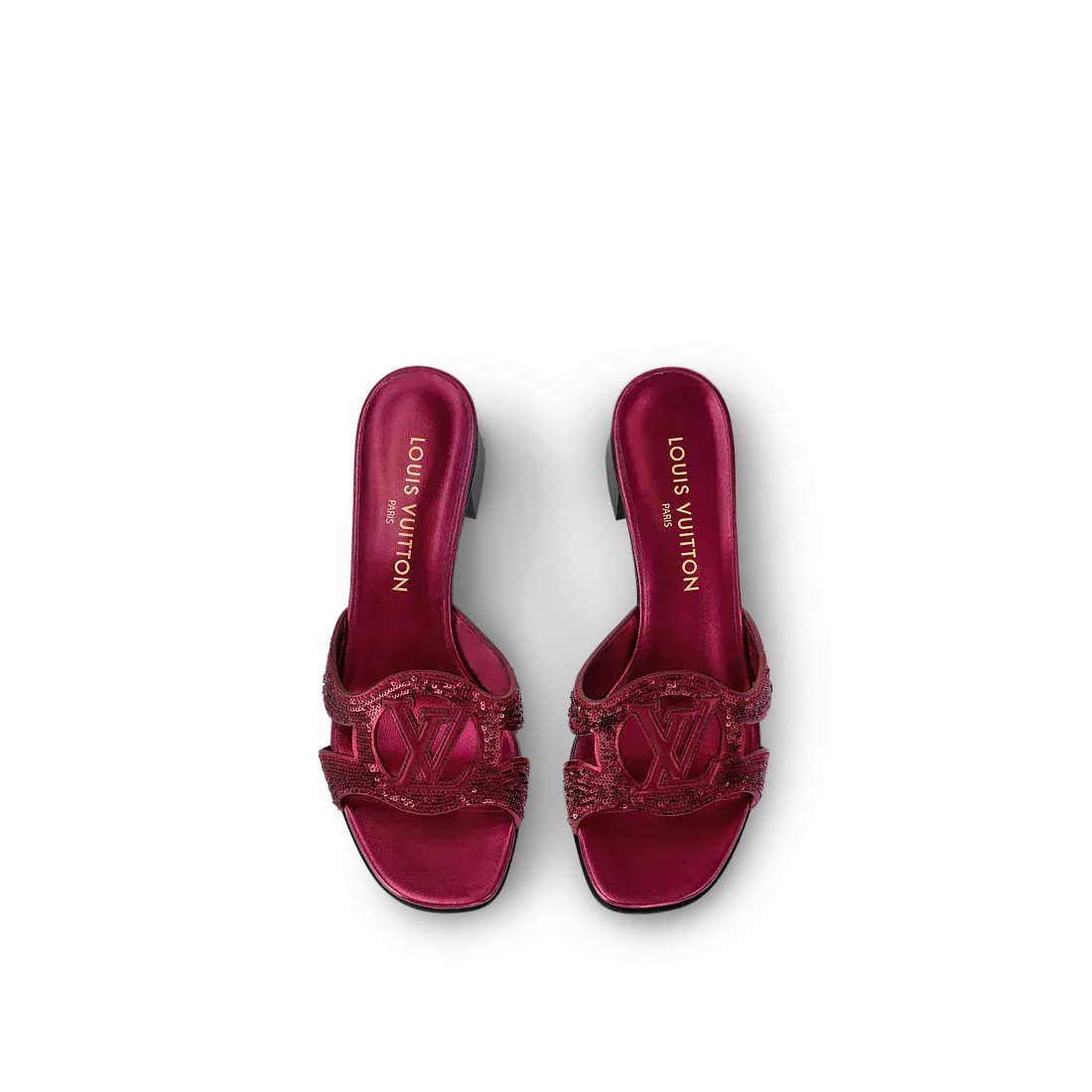 Louis Vuitton Мюли LV Isola Burgundy - фото 2