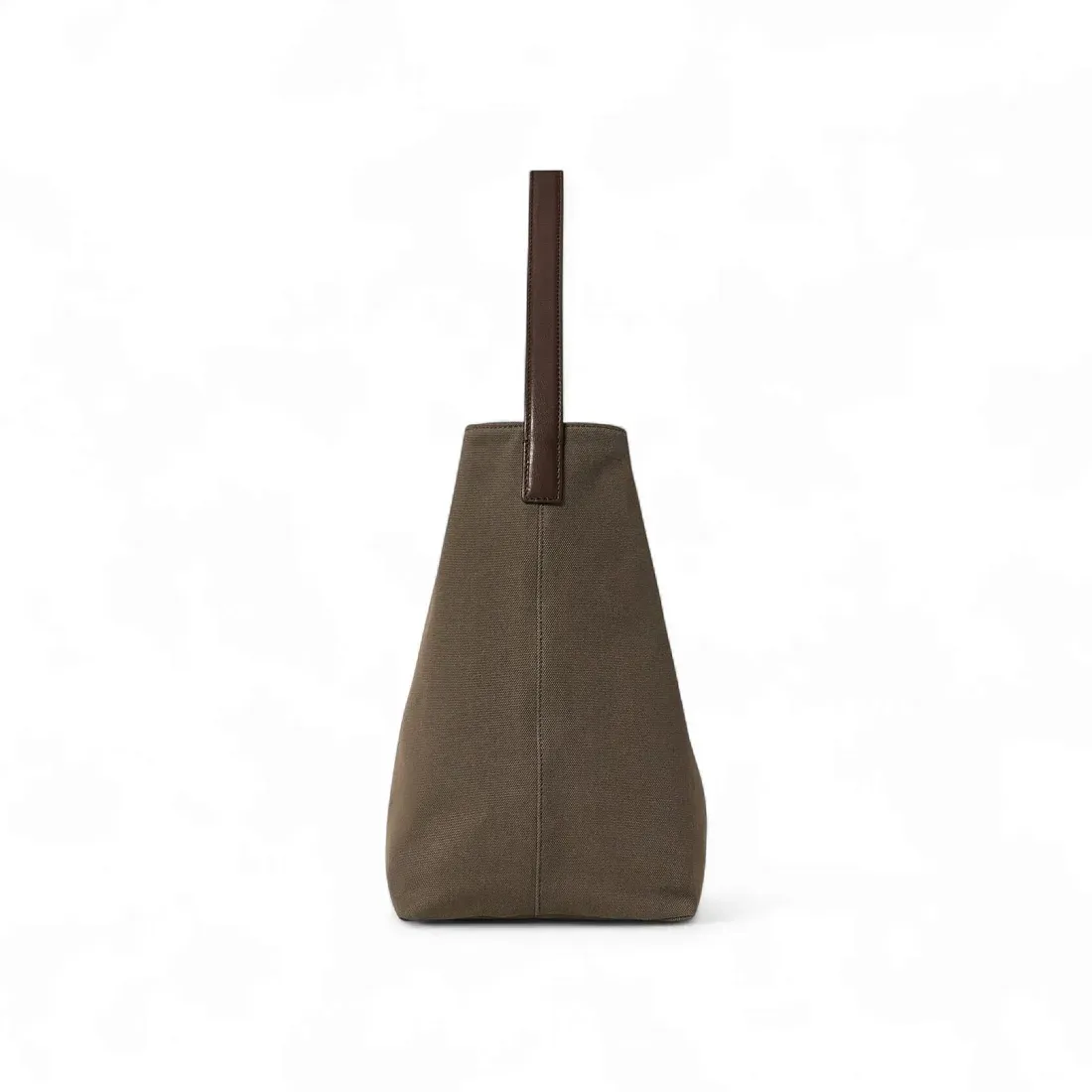 The Row Сумка Large NS Park Tote Taupe из хлопка - фото 3