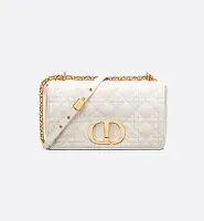 Dior Сумка Caro среднего формата Ivory - фото 1