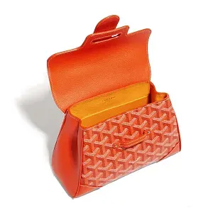 Goyard Мини-сумка Saigon Souple Orange - фото 3