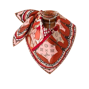 Louis Vuitton Платок-каре Fly Away 90 Rouge - фото 2