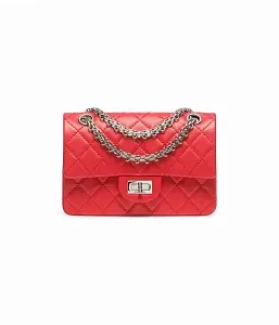 Chanel Сумка Mini 2.55 Rouge Fonce - фото 1