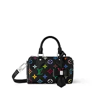 Louis Vuitton Сумка Nano Speedy TM x Multicolore Black - фото 1