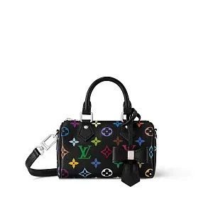 Louis Vuitton Сумка Nano Speedy TM x Multicolore Black - фото 1