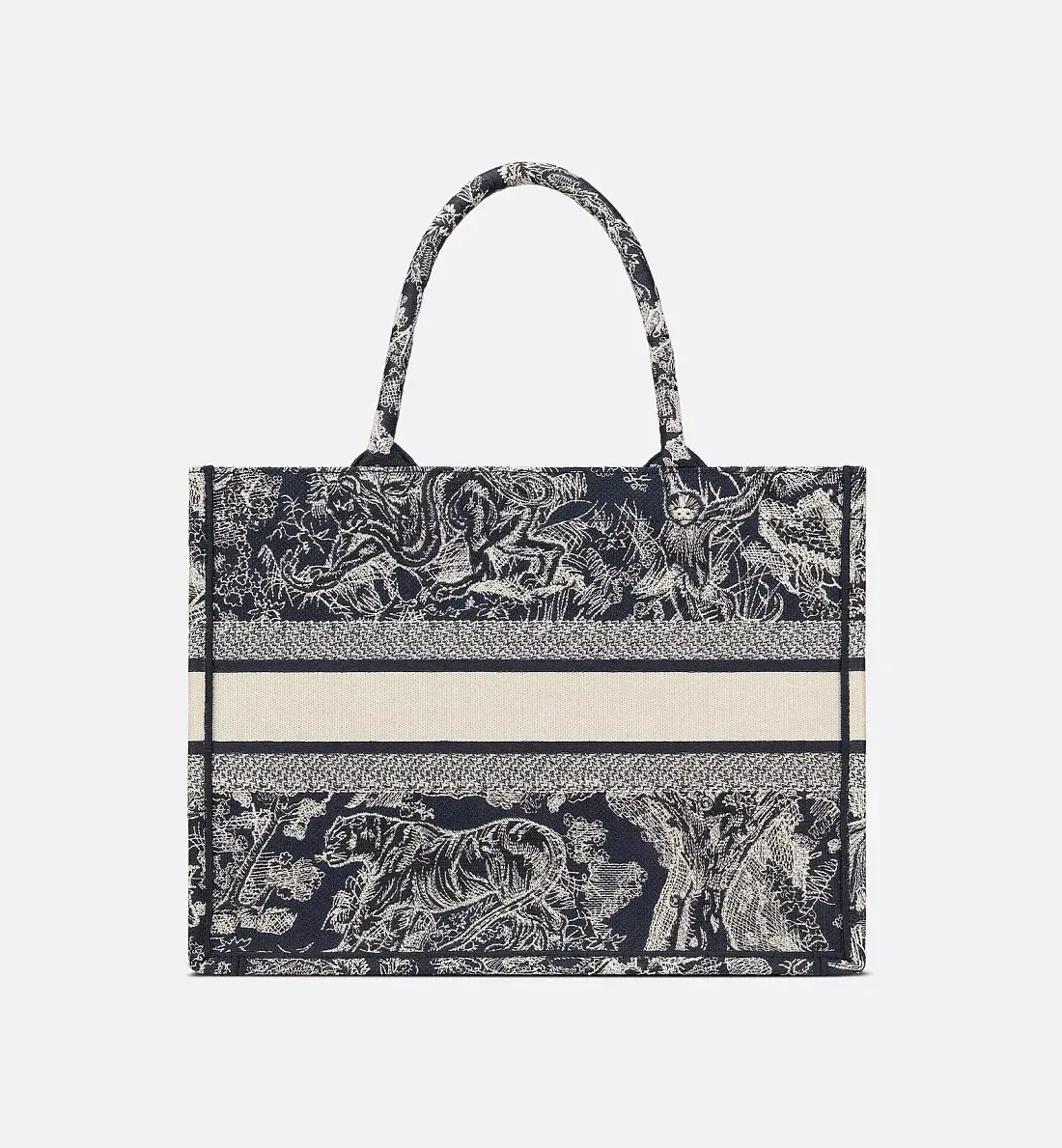 Dior Сумка Book Tote reverse embroidery среднего формата - фото 4