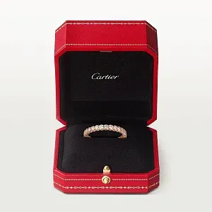 Cartier Обручальное кольцо с бриллиантами Broderie de Rose Gold - фото 4