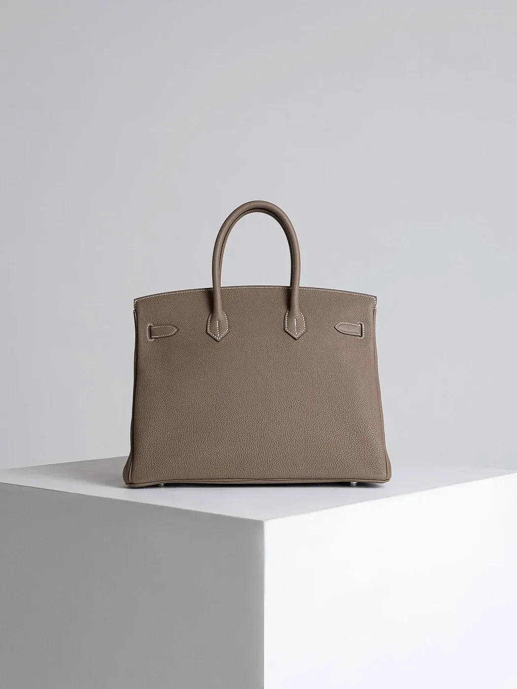 Hermès Сумка Birkin 35 Etoupe Togo Palladium Hardware - фото 5