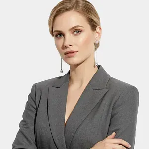 Tiffany & Co. Серьги Elsa Peretti Diamonds by the Yard Drop Earrings - фото 2