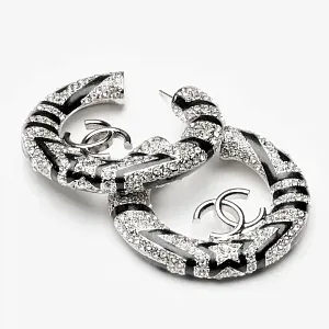 Chanel Серьги-кольца - фото 2