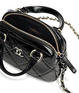 Chanel Мини-сумка Bowling - фото 4