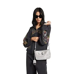 Balenciaga Сумка Rodeo Sling Pochette in Smoke Grey - фото 8
