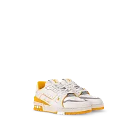 Louis Vuitton Кроссовки LV Trainer Yellow - фото 1