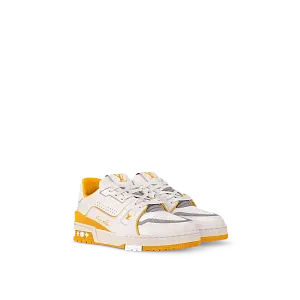 Louis Vuitton Кроссовки LV Trainer Yellow - фото 1